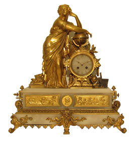 Französische Pendule antike Standuhr